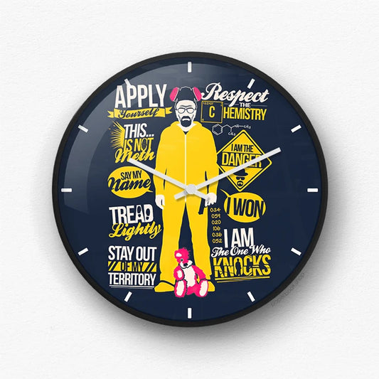 Heisenberg Elements Wall Clock