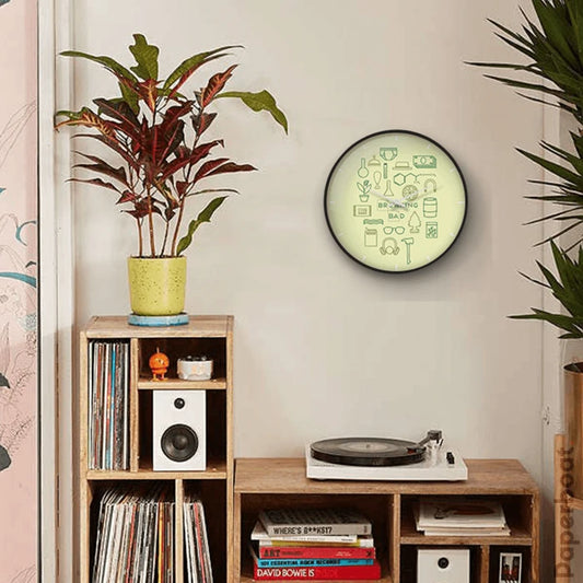 Breaking Bad Light Wall Clock