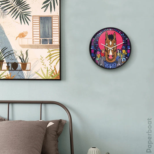 Bojack Horseman Wall Clock