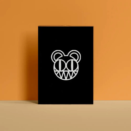 Radio Head white Notebook