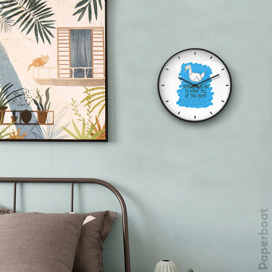 Origami Swan (Prison Break) Wall Clock