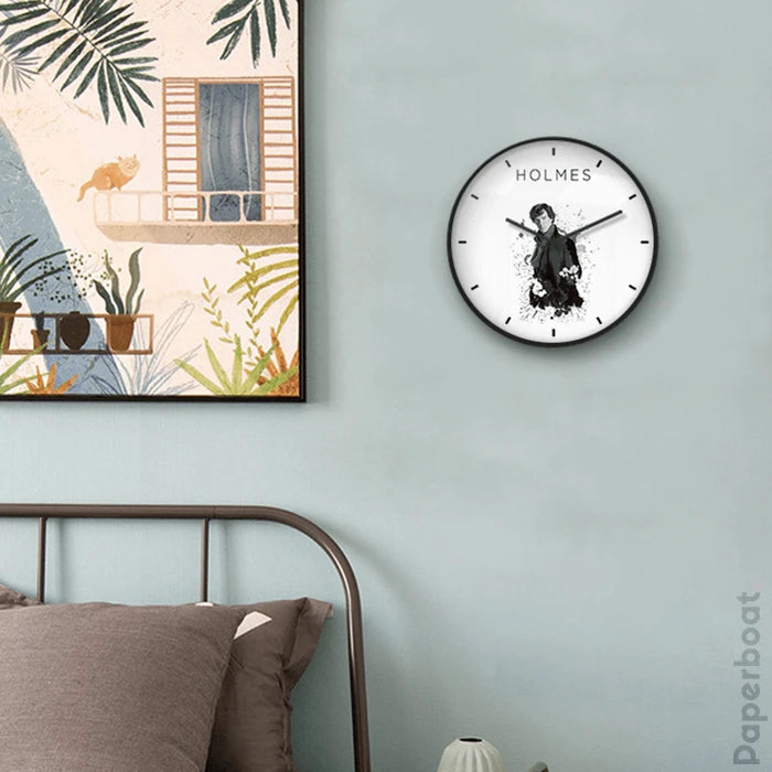 Sherlock B&H Wall Clock