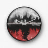 Stranger things reflection Wall Clock