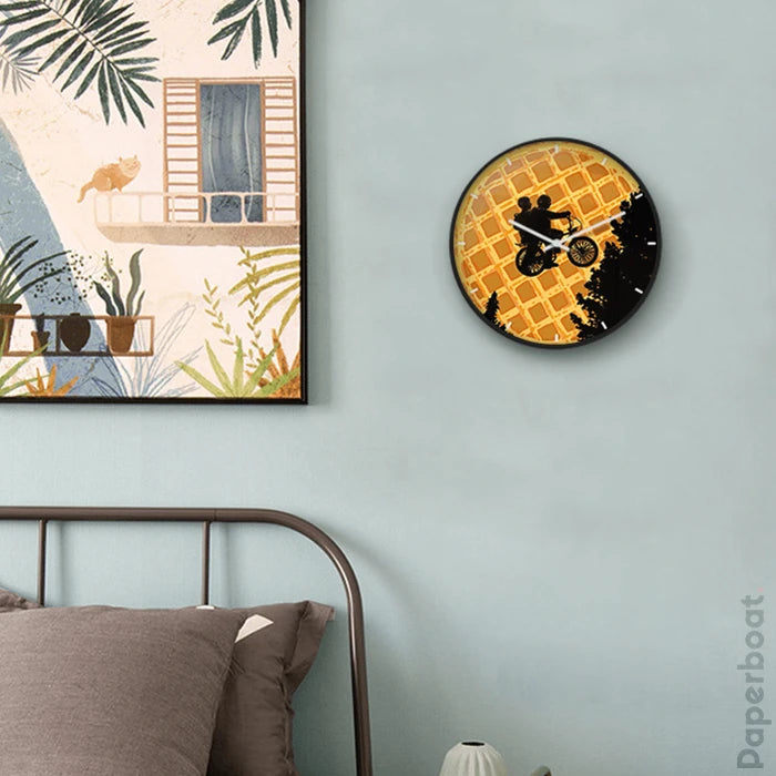 Stranger things cookies Wall Clock