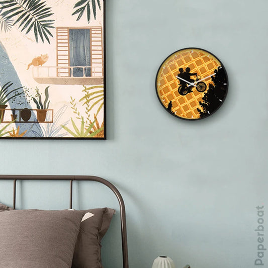 Stranger things cookies Wall Clock