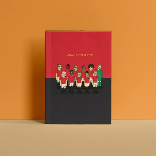 Manchester United Cartoon Notebook