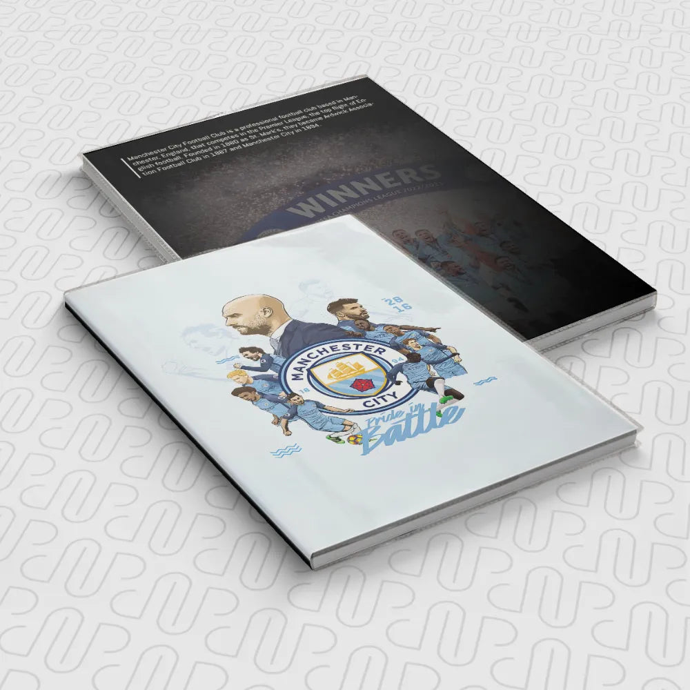 Manchester City legends Notebook