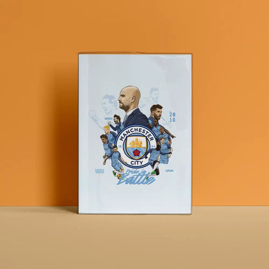 Manchester City legends Notebook