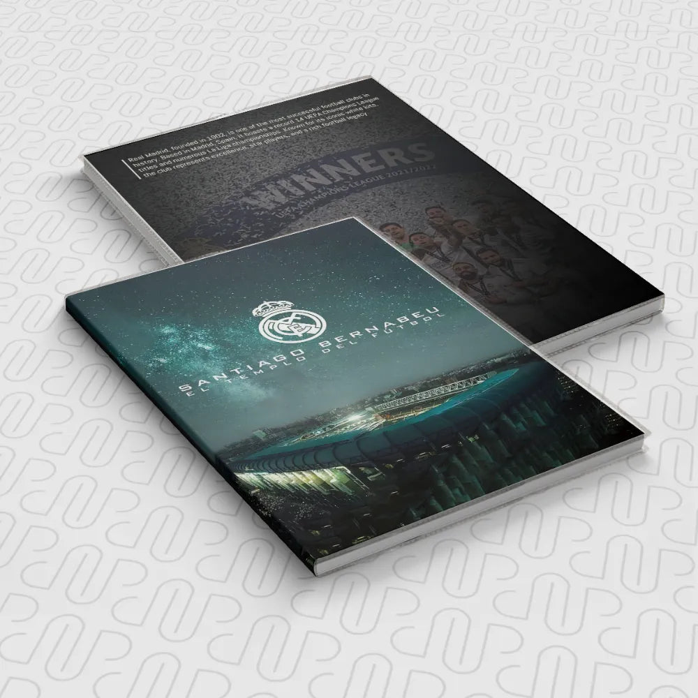 Santiago Bernabeu Stadium Notebook
