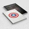 Captain America Shield Notebook