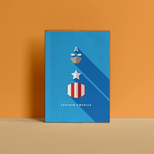 Captain America Notebook