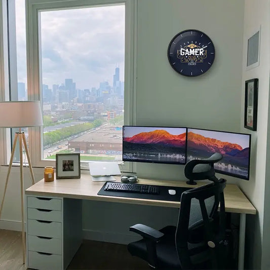 Forever Gamer Wall Clock