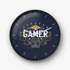 Forever Gamer Wall Clock