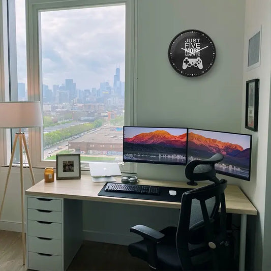 Just Five More Minutes Wall Clock