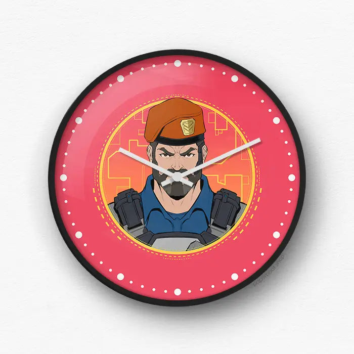 Valorant Hero Wall Clock