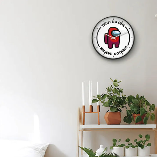 Believe Nothing (Among Us) Wall Clock