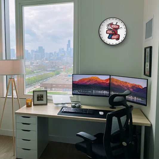 Pros Don't Fake Wall Clock