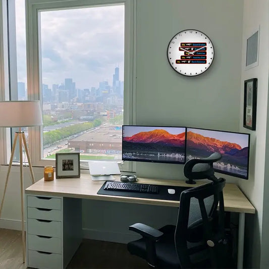 Call of Duty Achievements Wall Clock