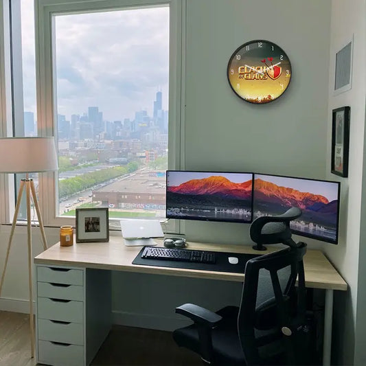 Clash Of Clans Wall Clock