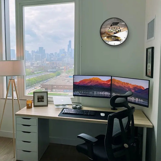 Forza Horizon 5 (Warm) Wall Clock