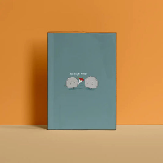 You rock my world Notebook