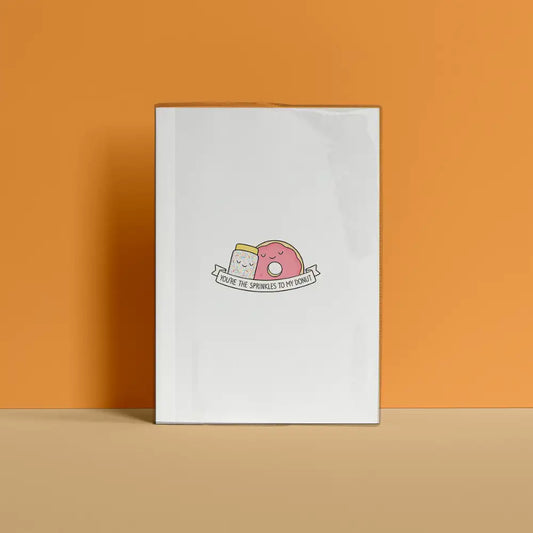 Sprinkling To Donut Notebook
