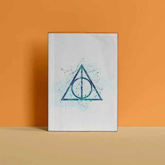 Deathly Hallows symbol Notebook