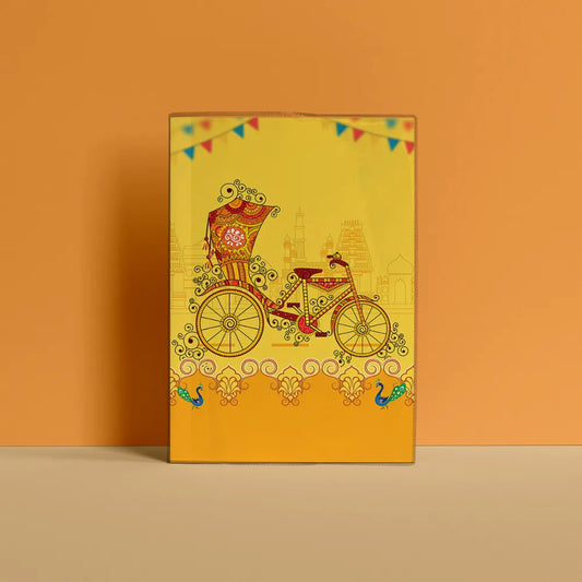 Rickshaw yellow Notebook