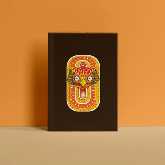Bengali new year mask Notebook