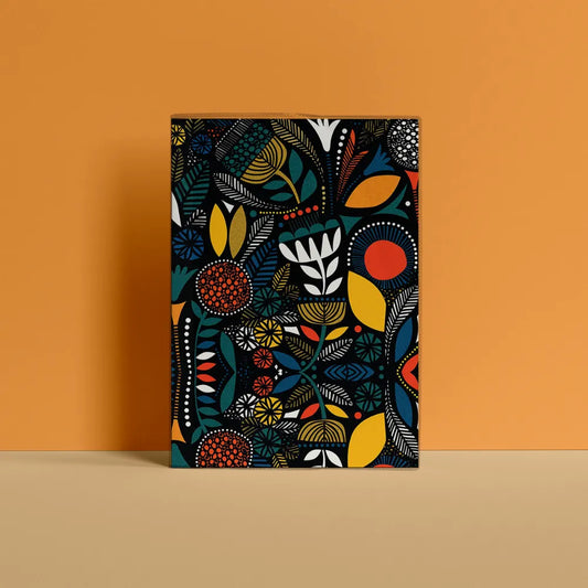 Bengali dark pattern Notebook