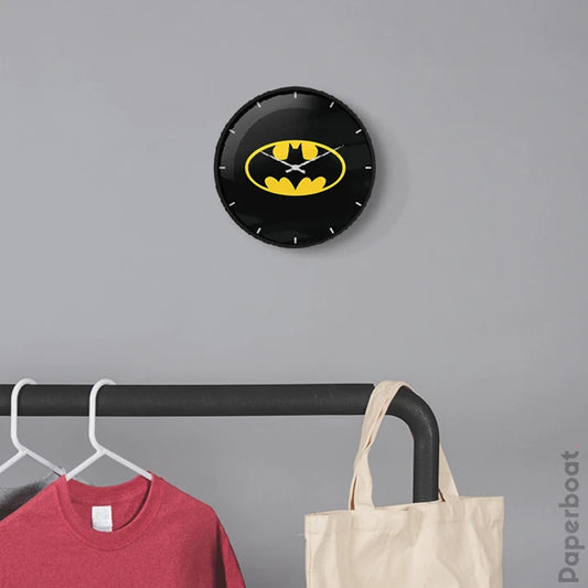 Batman logo Wall Clock