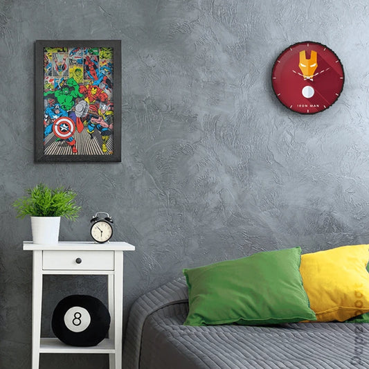 Iron Man Wall Clock