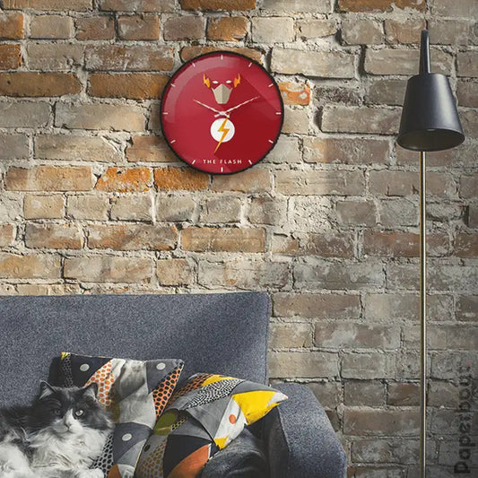 The Flash Wall Clock