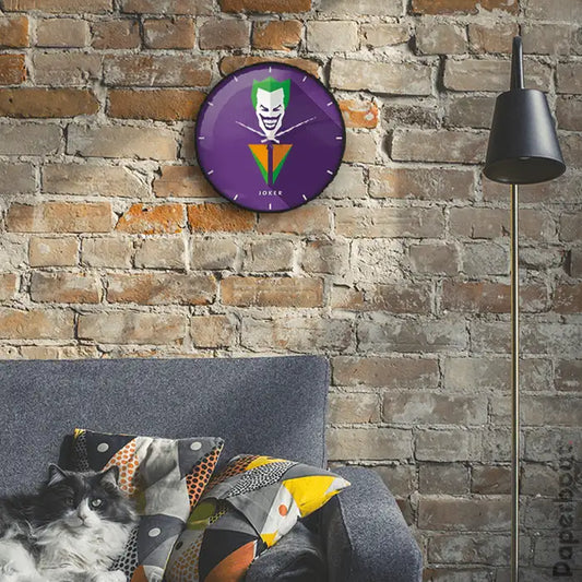 Joker Wall Clock