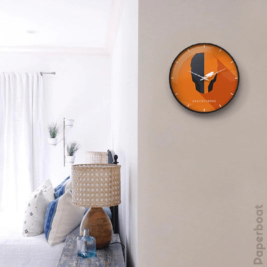 Deathstroke Wall Clock
