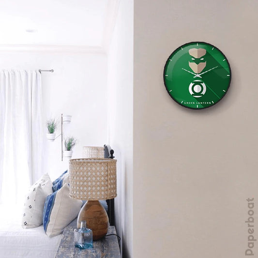 Green Lantern Wall Clock