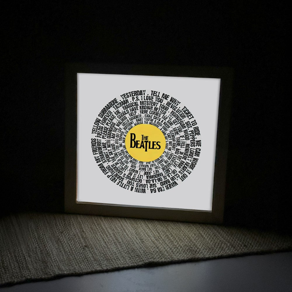 The Beatles Lyrics Flick Box