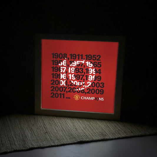 Manchester United Champions Flick Box