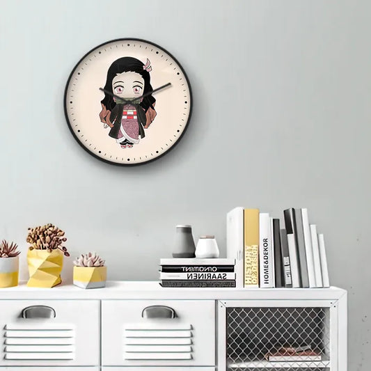 Demon Slayer Nezuko Wall Clock