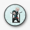 My Hero Academia White Wall Clock