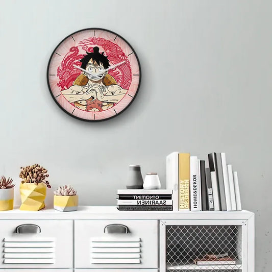 One Piece Monkey Wall Clock
