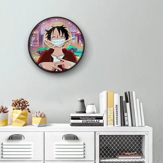 One Piece Luffy Wall Clock