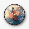 One Piece Boat Wall Clock