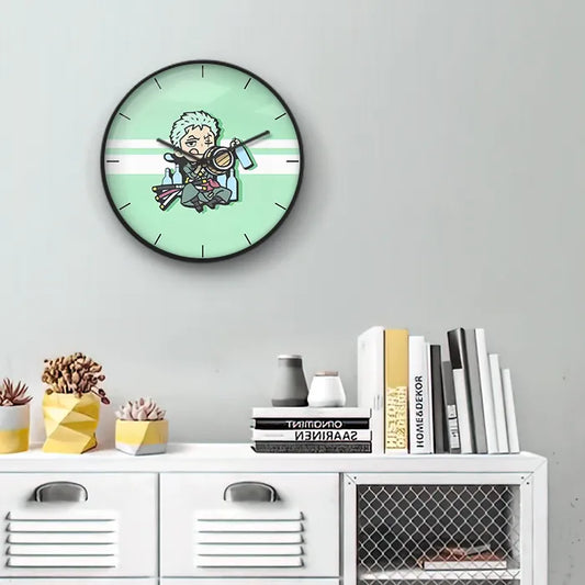 One Piece Doodle Wall Clock