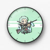 One Piece Doodle Wall Clock