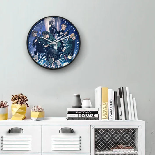 Attack On Titan Wall Clock