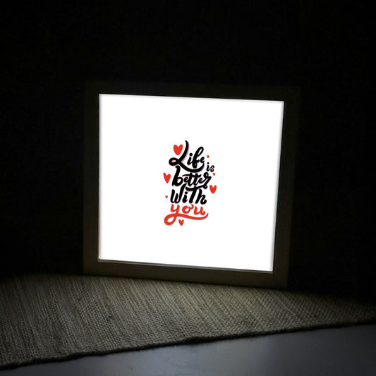 Life is better with you Flick Box