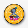 Krishna yellow Wall Clock