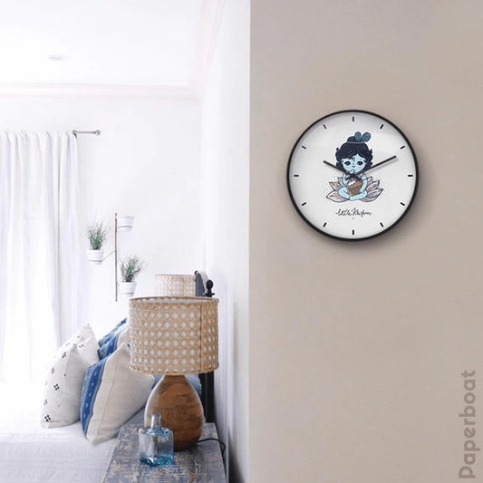 Little Krishna Wall Clock