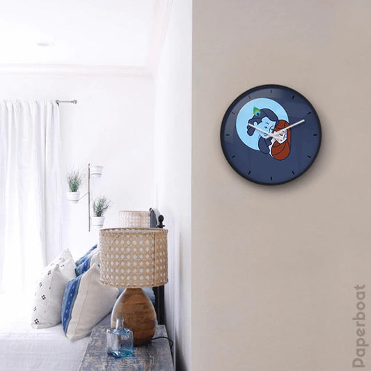 Radha Krishna modern Wall Clock